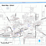 Vehari City Detail street Map