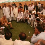 Shahbaz Sharif Meets Public in tant at Minar i Pakistan Lahore
