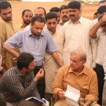 Shahbaz Sharif Meets Public in tent at Minar i Pakistan Lahore 2