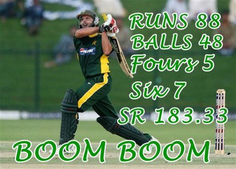 Afridi VS South Africa