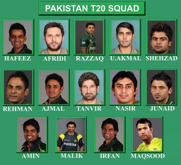 Pakistan T20 Squad 2013
