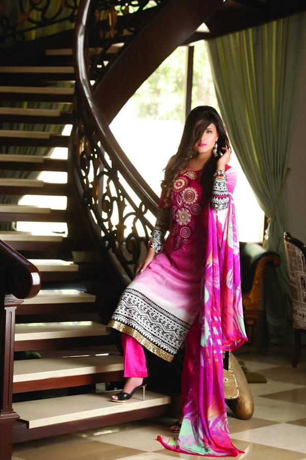Mahnoor Lawn 2014 Summer 5