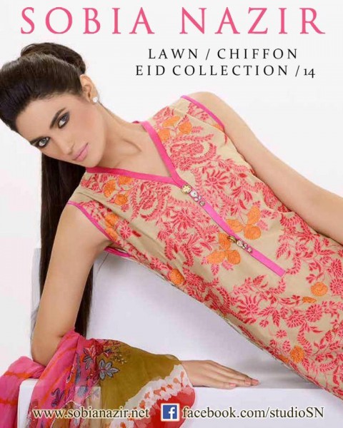 Sobia Nazir 2014 EID Dress 2