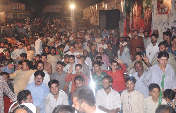 PTI Election Rally in NA 122, PP 147 Lahore