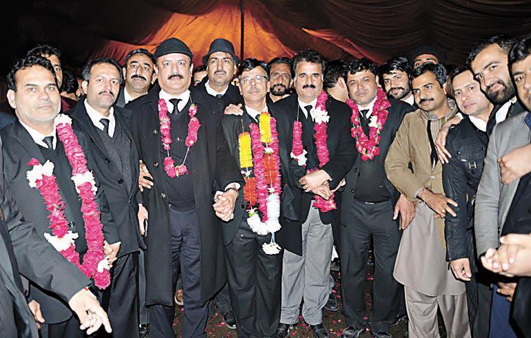 Naveed Malik President Islamabad Bar Election 2017 Elected on 14 Jan