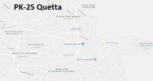 PB 25 Quetta Google Area Location Map Election 2018 Balochistan Assembly constituency (Halqa)-min
