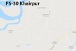 PS 30 Khairpur Google Area Location Map Election 2018 Sindh Assembly constituency (Halqa)-min